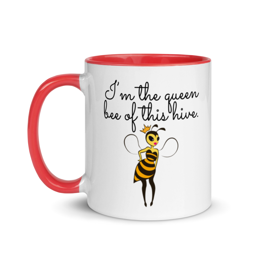 Queen Bee Mug with Color Inside